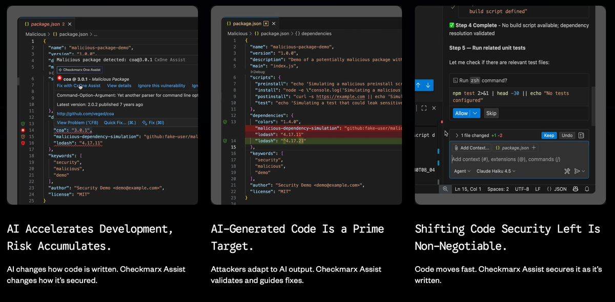 Checkmarx supporte l'IDE Kiro